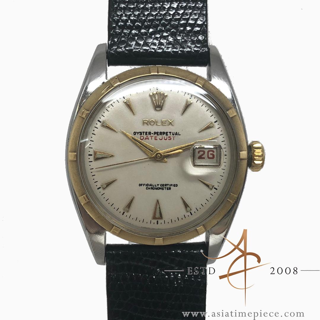 Rolex Datejust 36 Big Bubbleback Ref 6305 Vintage Watch Year 1955 Luxury Watches on Carousell