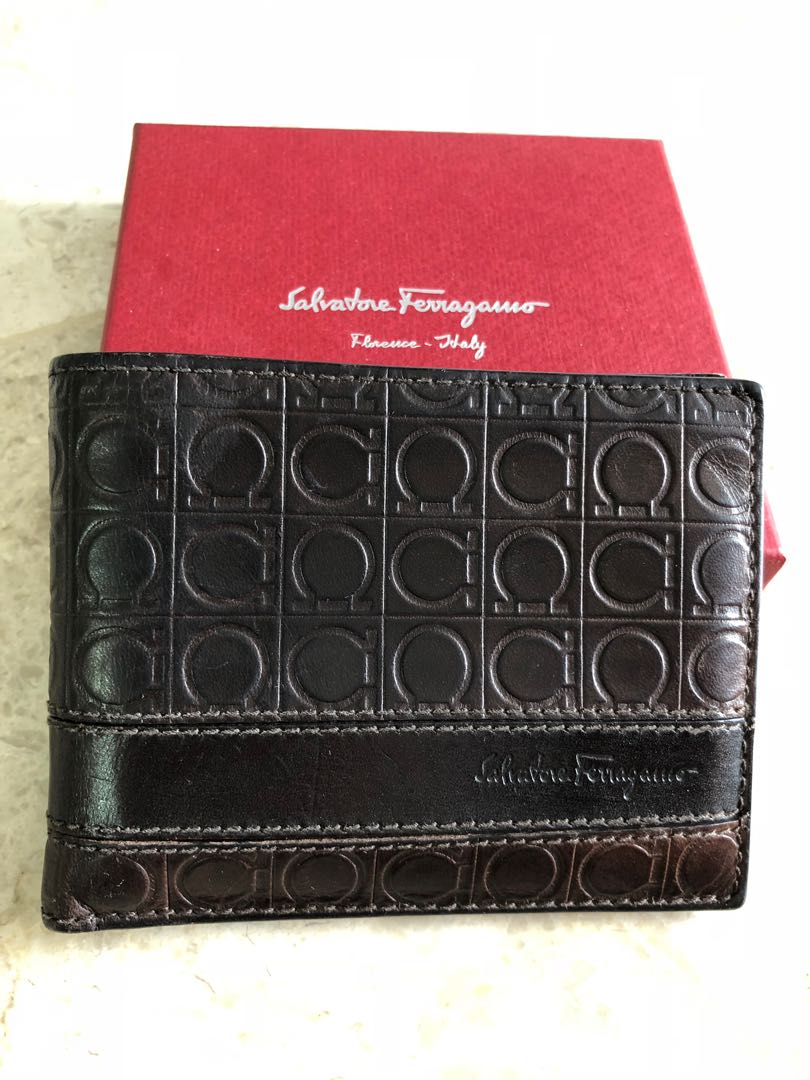 Salvatore Ferragamo Slim Men s Wallet Men s Fashion Watches Accessories Wallets Card Holders on Carousell