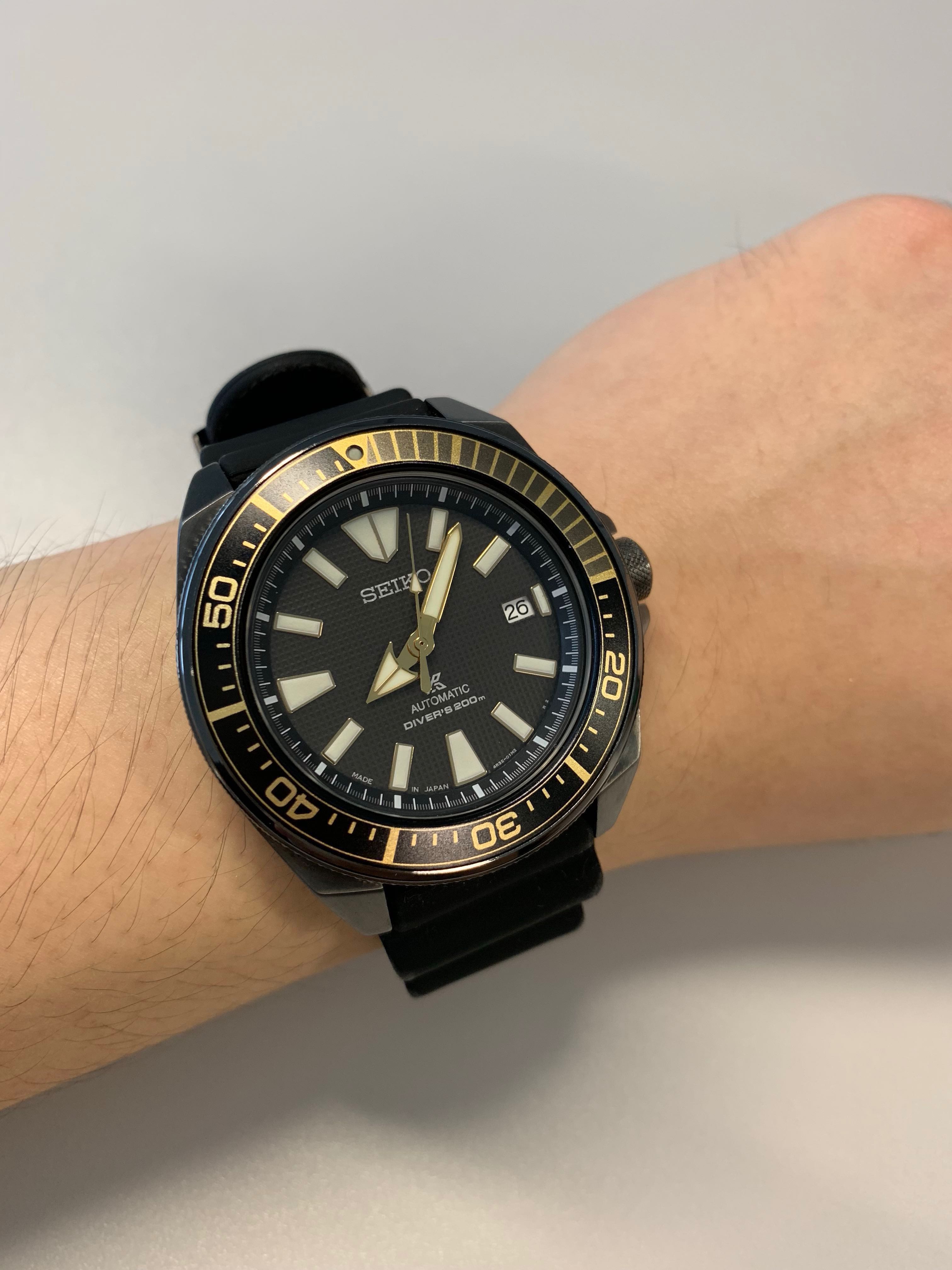 Seiko Samurai SRPB55 Japan Men s Fashion Watches Accessories