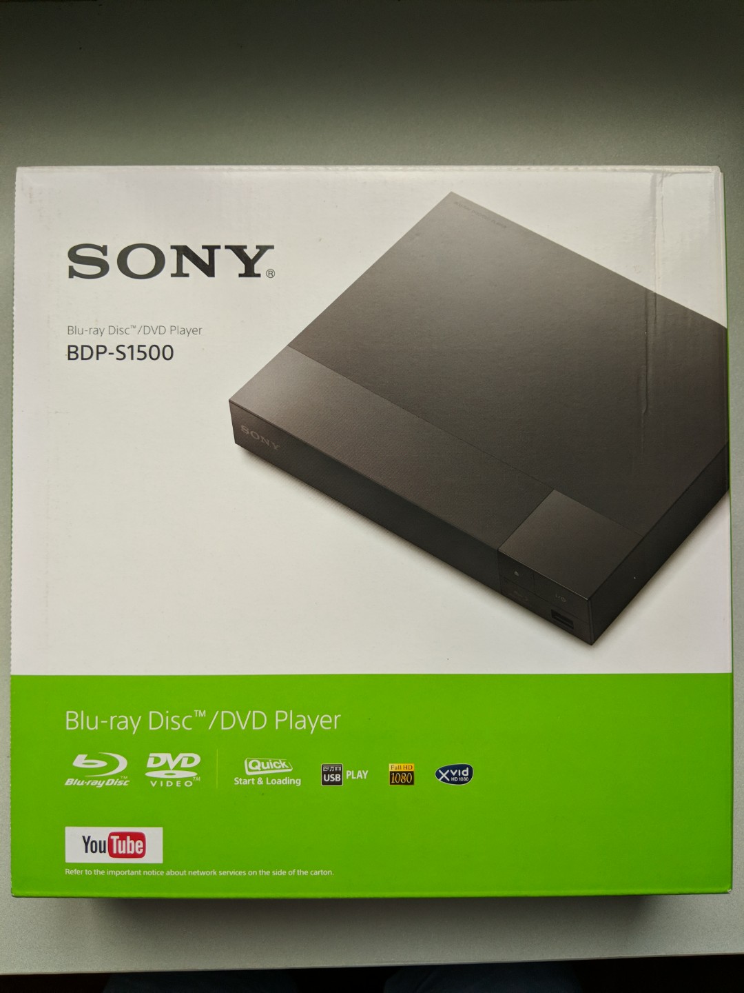 Sony BDPS1500 Blu Ray / DVD Player, TV & Home Appliances, TV