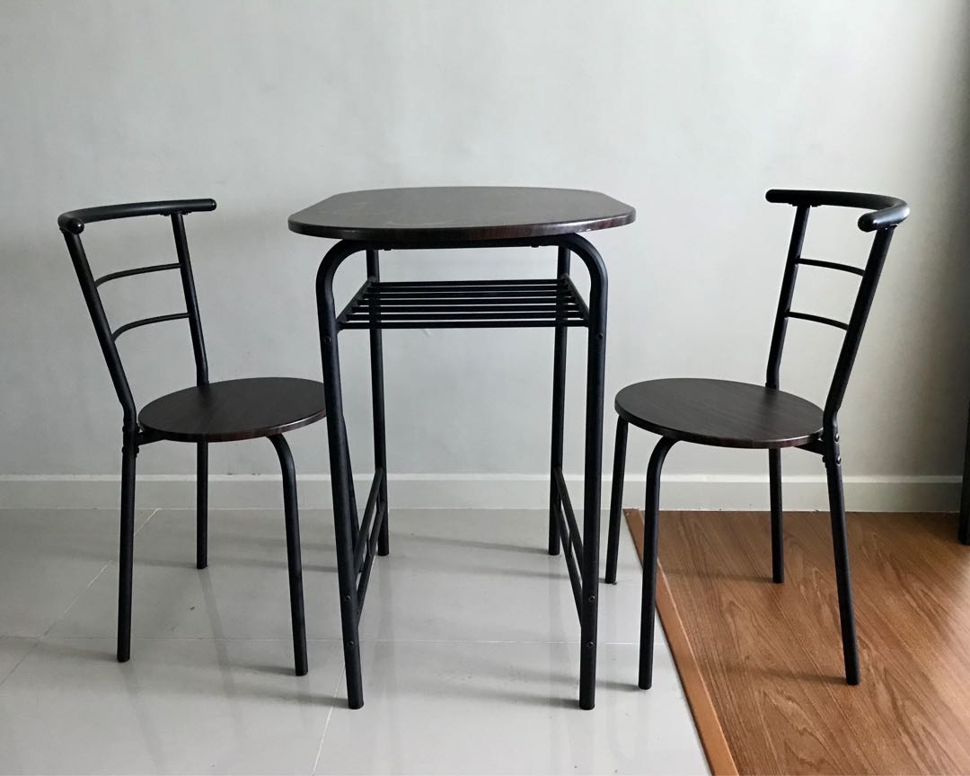 Space Saving Dining Set Home Furniture On Carousell