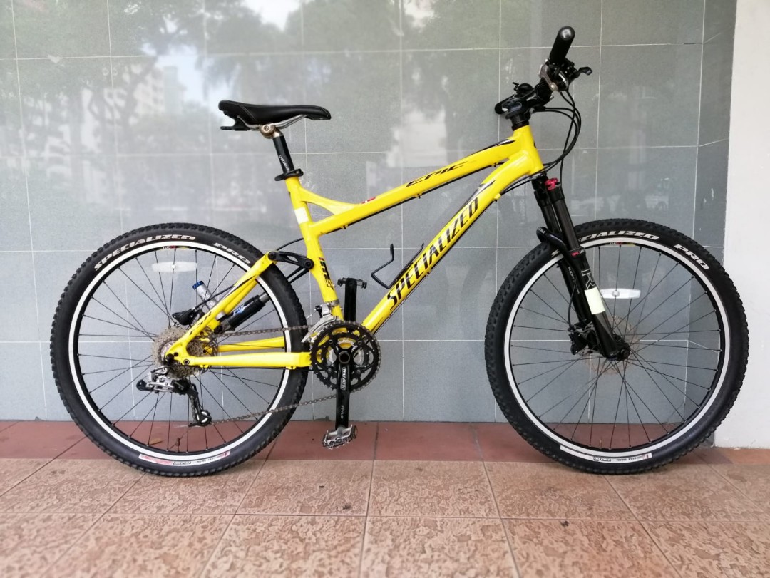 specialized epic full suspension mountain bike