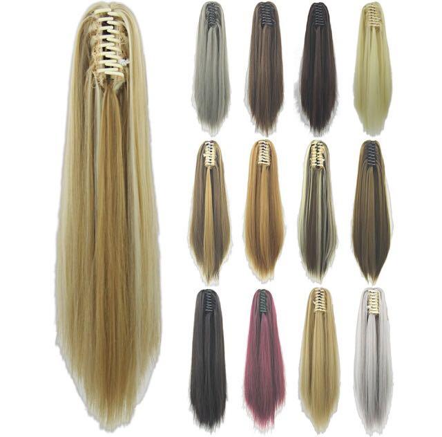 Straight Ponytail Hair Extension Health Beauty Hair Care On