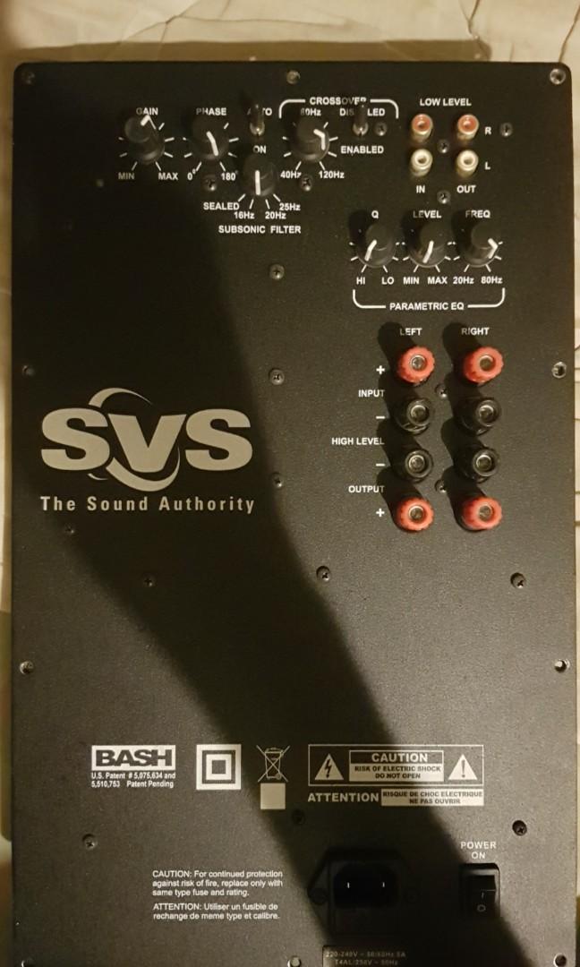 bash subwoofer plate amplifier