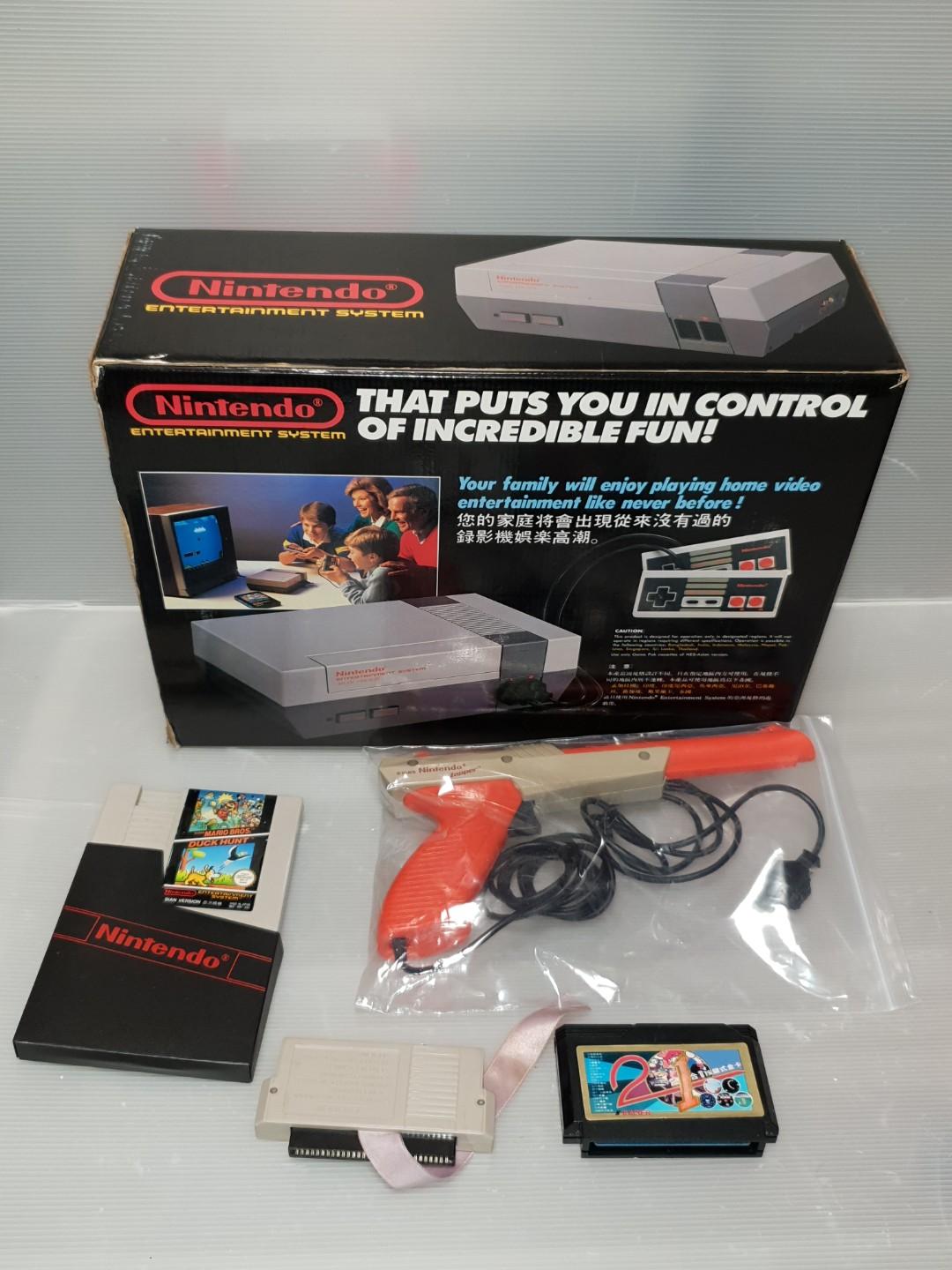 nes console box