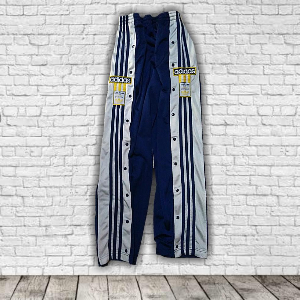 Vintage Retro 90s Adidas Adibreak Tearaway Tear away Snap Trackpants  Jogging Track Pants, Women's Fashion, Bottoms, Other Bottoms on Carousell