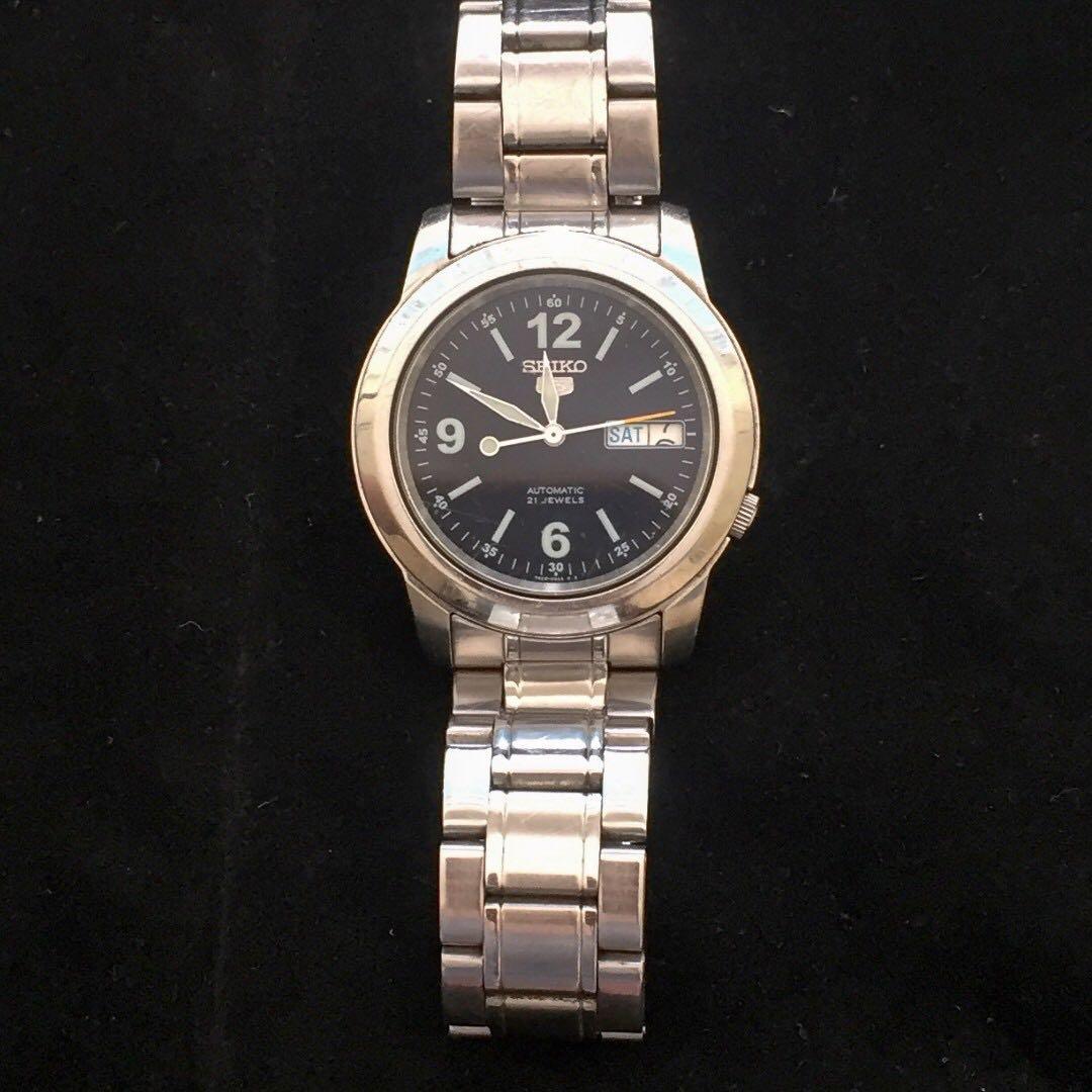 Vintage SEIKO 7S26B-02W0 Stainless Steel 21 Jewels Automatic Men's Watch,  Women's Fashion, Watches & Accessories, Watches on Carousell