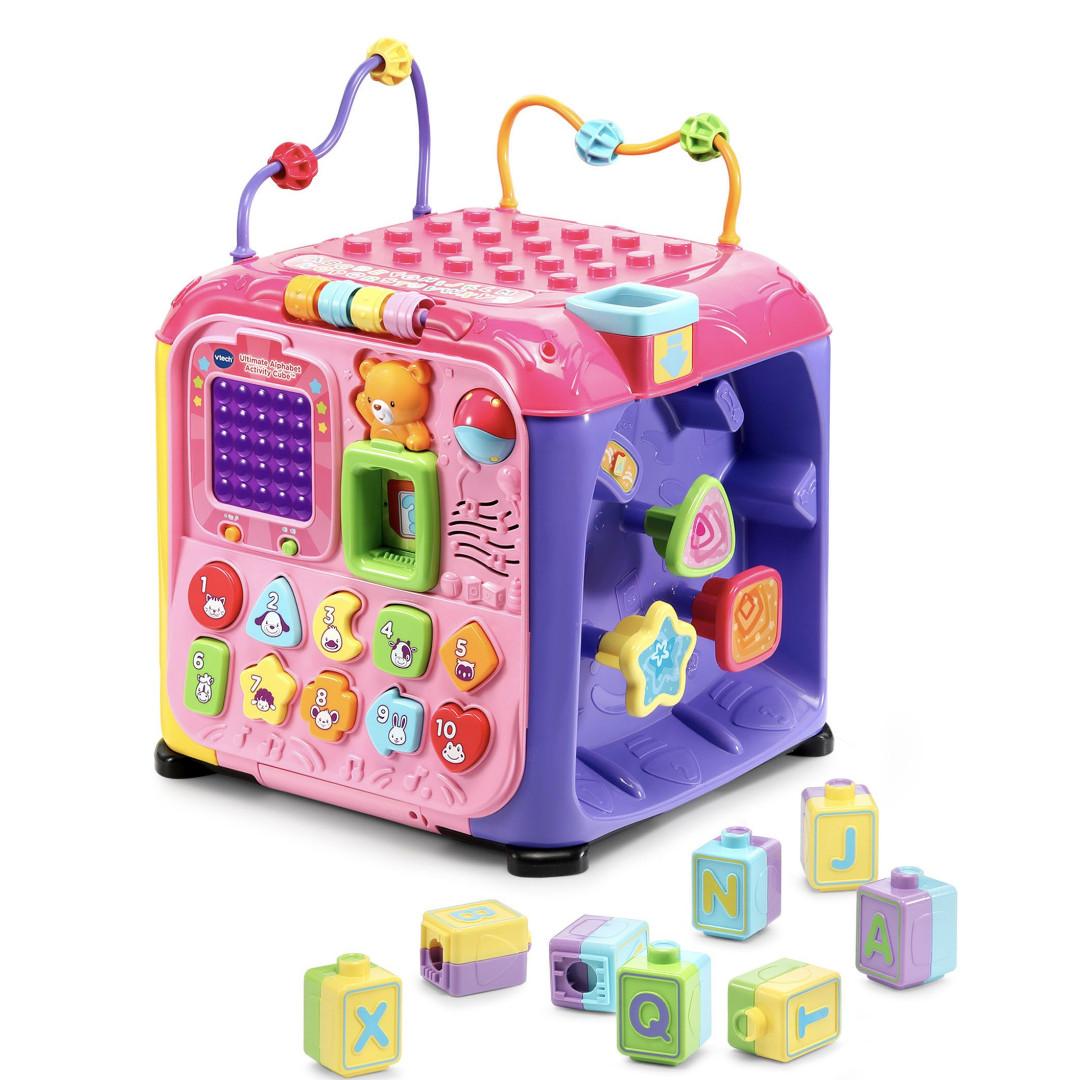 vtech discovery cube pink