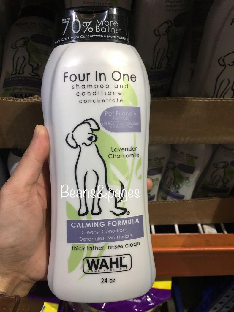wahl four in one shampoo