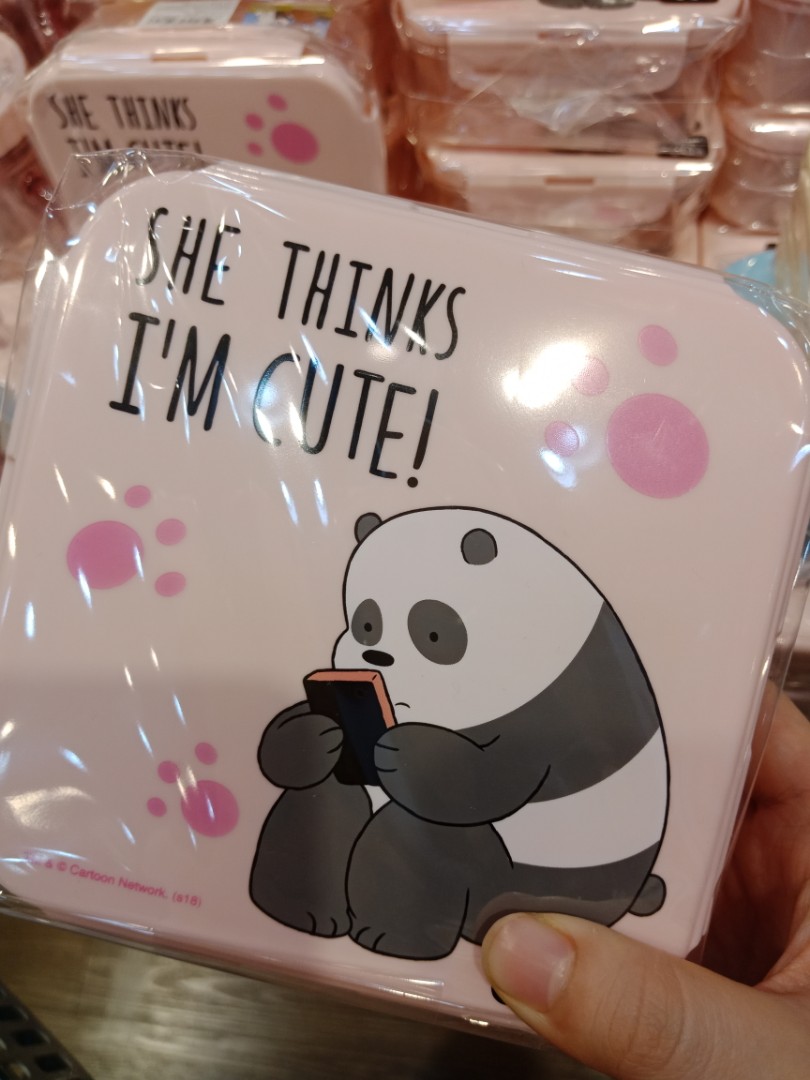 we bare bears lunch box