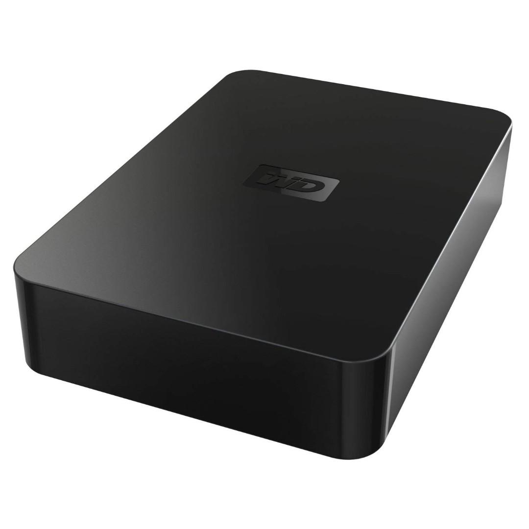 Western Digital Wd Elements 1tb External Hard Disk Drive Hdd Portable Ac Powered White Led Indicator Electronics Computers Others On Carousell
