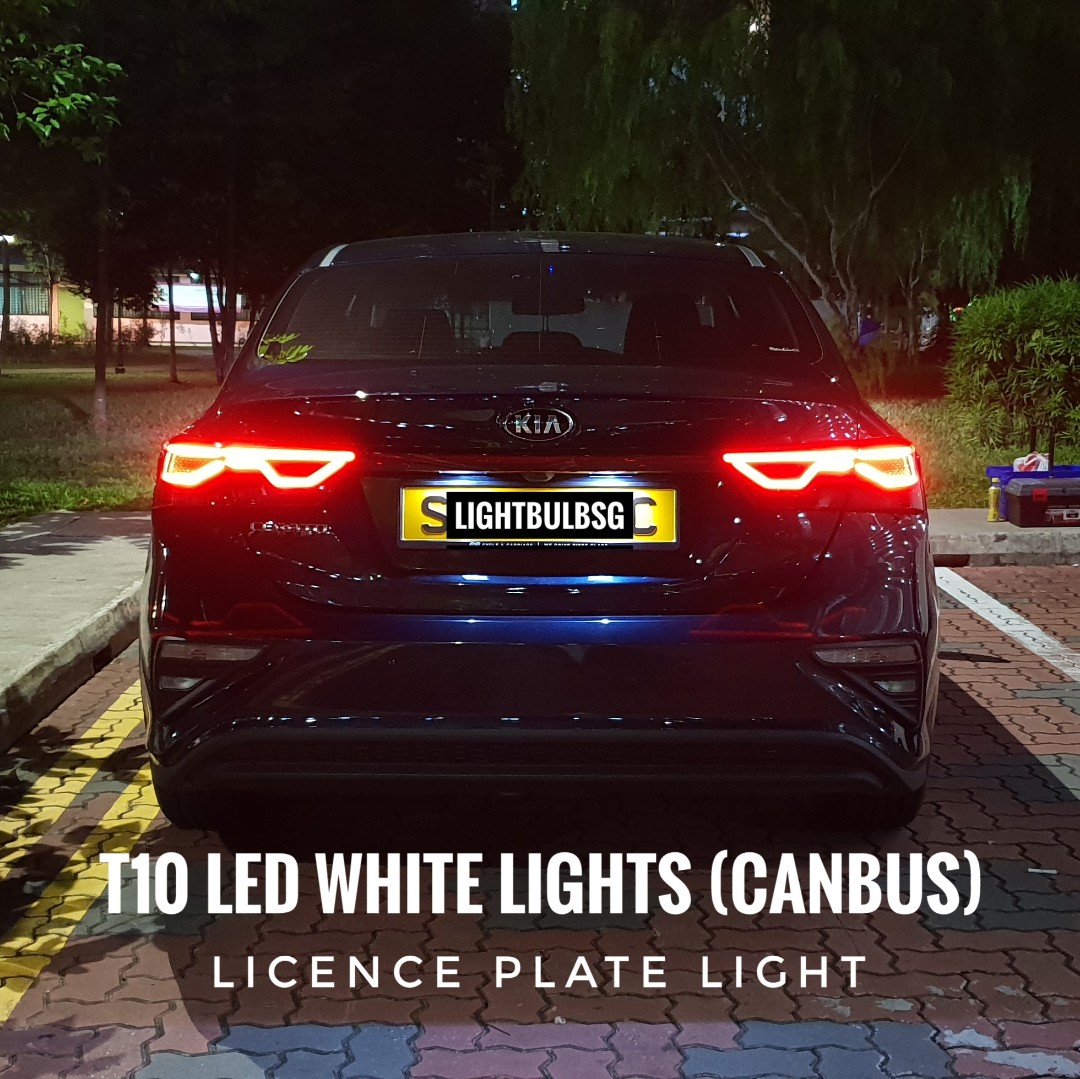 ⭐4000+ reviews. T10 white LED (super high quality) licence plate light
