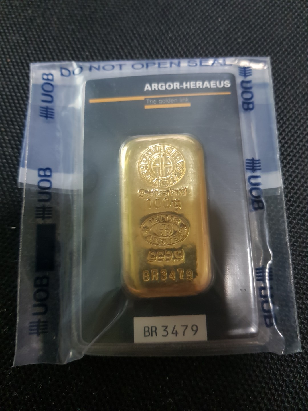 100g Gold Bar Hobbies Toys Memorabilia Collectibles Currency On Carousell