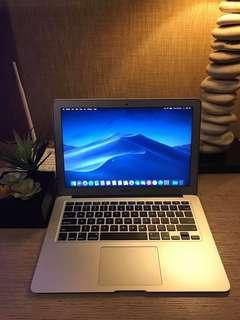 Macbook Air 2015 — Mojave installed  — 1.6 gHZ i5 processor