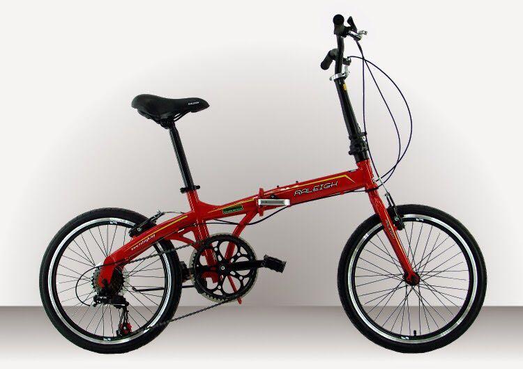 raleigh calypso folding bike