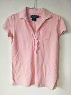 全新棉質polo jeans 上衣xs ，肩32*胸42*長58