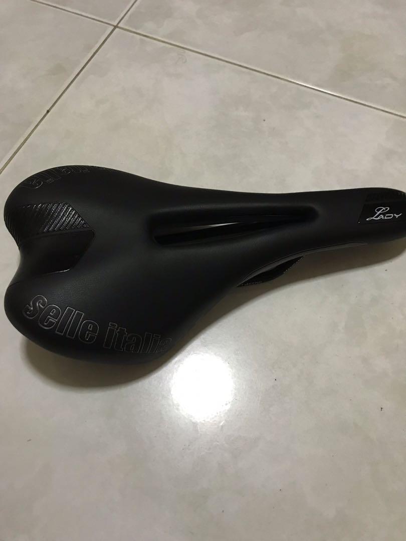 车座 Selle italia SLS LADY, Sports Equipment, Bicycles \u0026 Parts, Bicycles on  Carousell