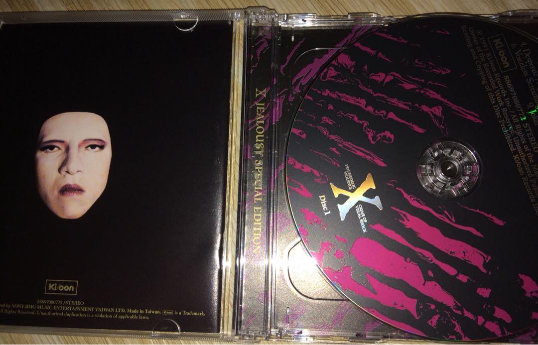 日版X-Japan Jealousy Special 2CD Edition, 興趣及遊戲, 收藏品及