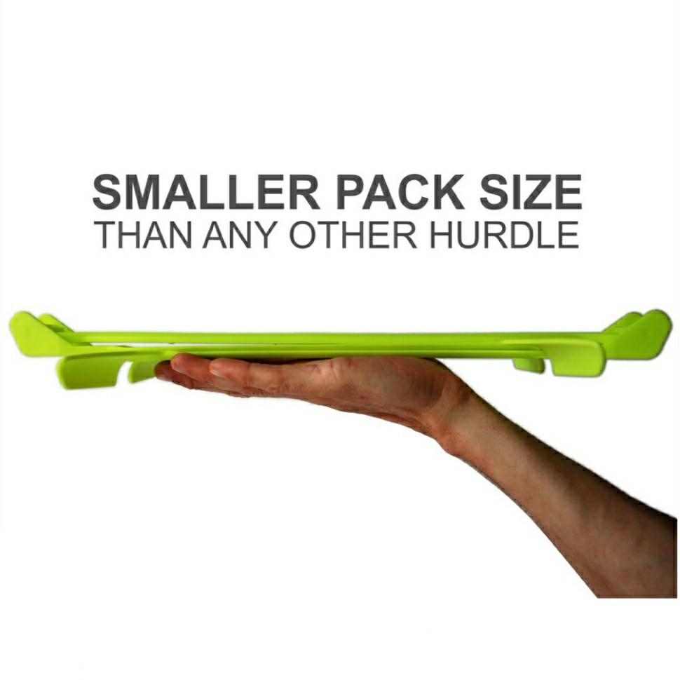 Adjustable Height Foldable Speed Hurdles Set of a 5 Three Height