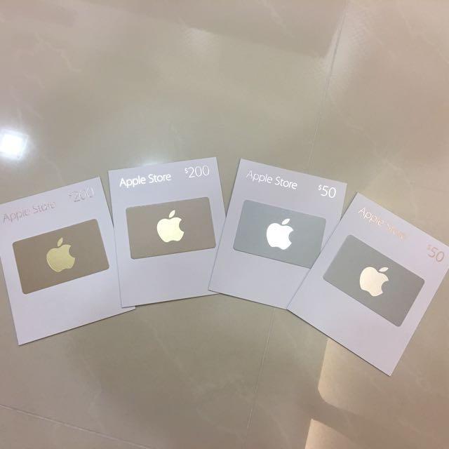 Apple Store Gift Card, Tickets & Vouchers, Vouchers on Carousell