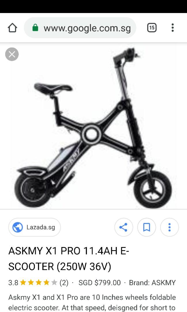 E scooter for Food Delivery(Foodpanda,Grabfood etc), Sports Equipment