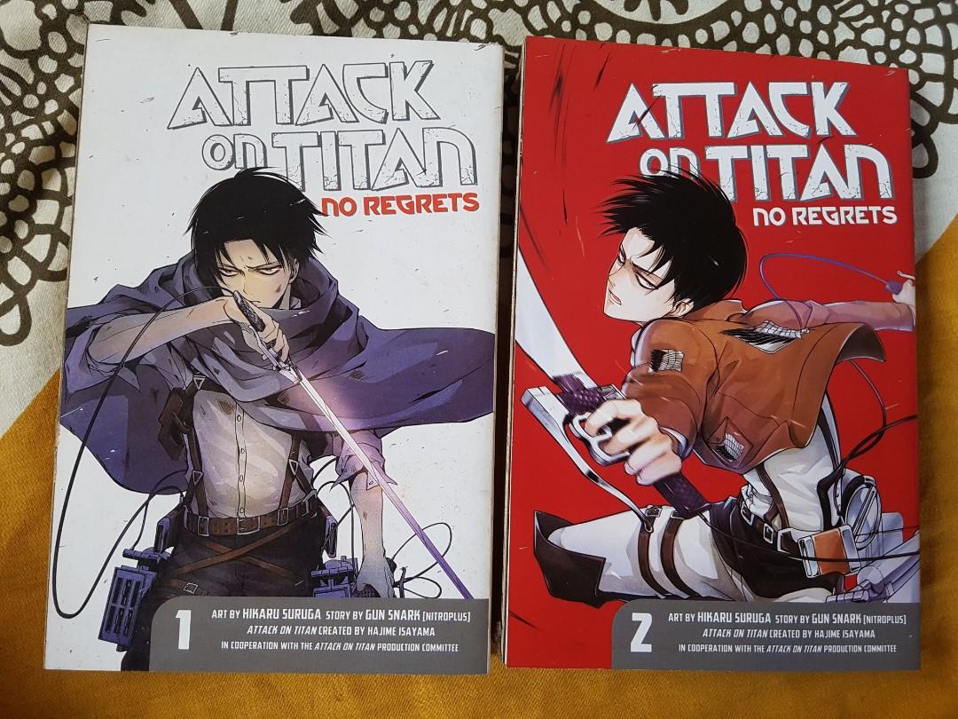 Attack On Titan No Regrets Books Comics Manga On Carousell