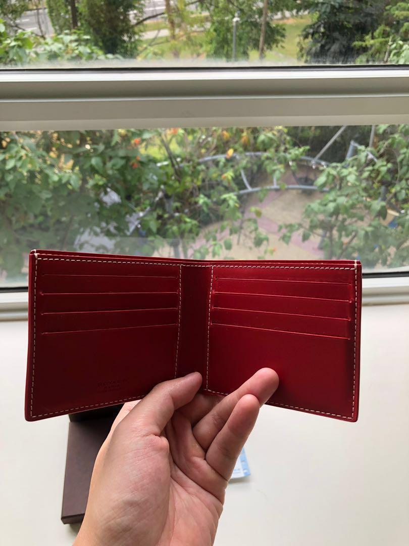 Authentic Goyard Men Classic Wallet (Special Edition colour - Red), Men&#39;s Fashion, Bags ...