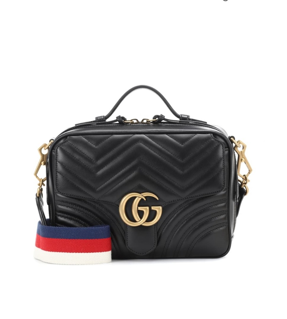gg leather bag