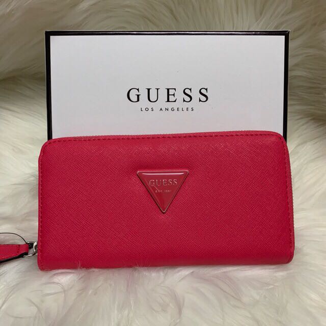 Authentic Guess Wallet Res, Luxury, Bags & Wallets on Carousell