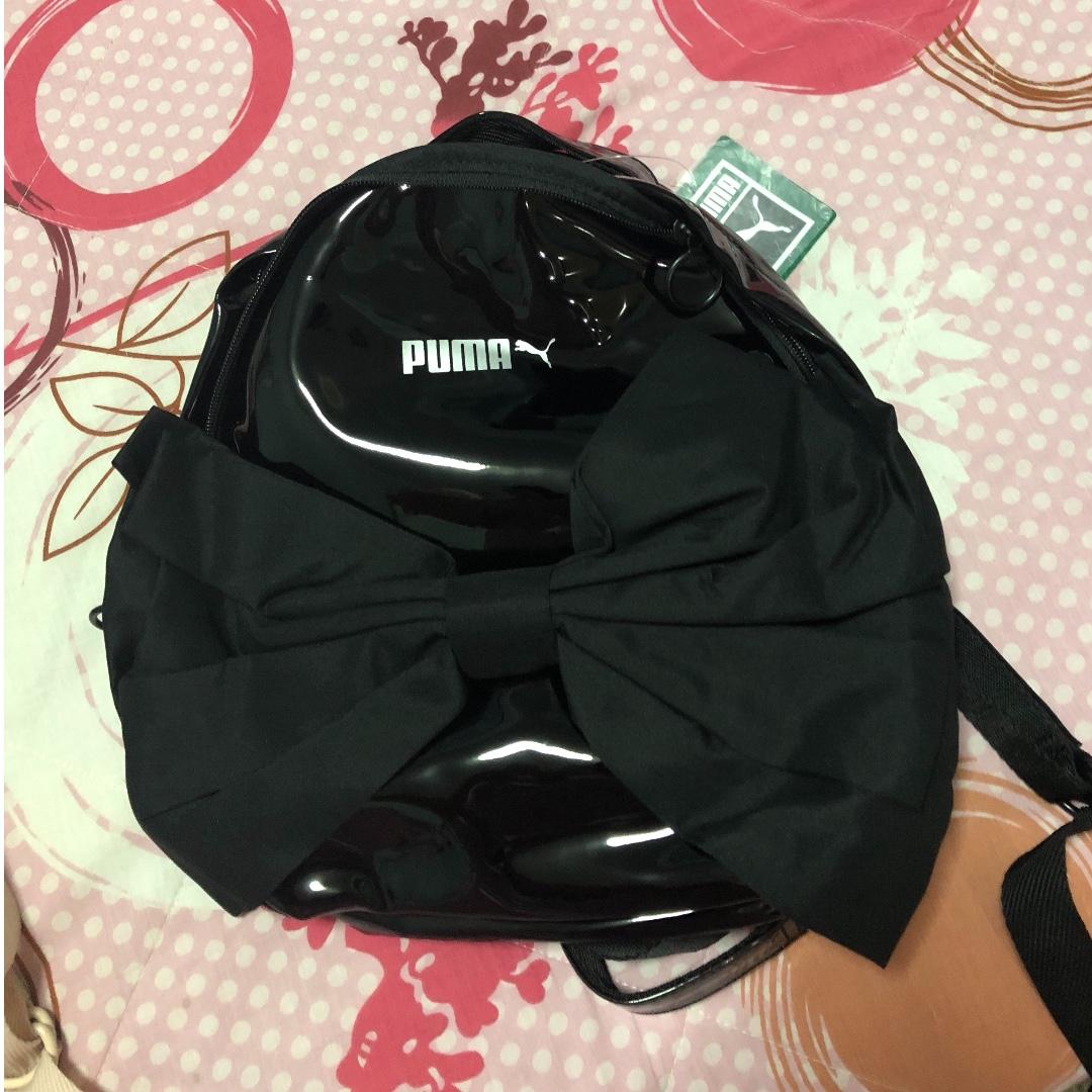 puma bow backpack black