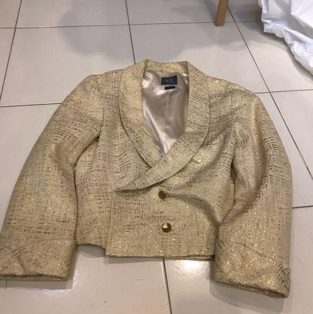 Gold brocade jacket online