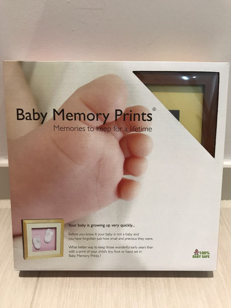 Baby Memory Prints 3d Frame Babies Kids Toys Walkers On