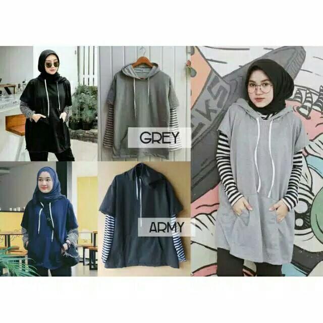 Bajusweater Hoodie Nissa Sabyan Womens Fashion Muslim