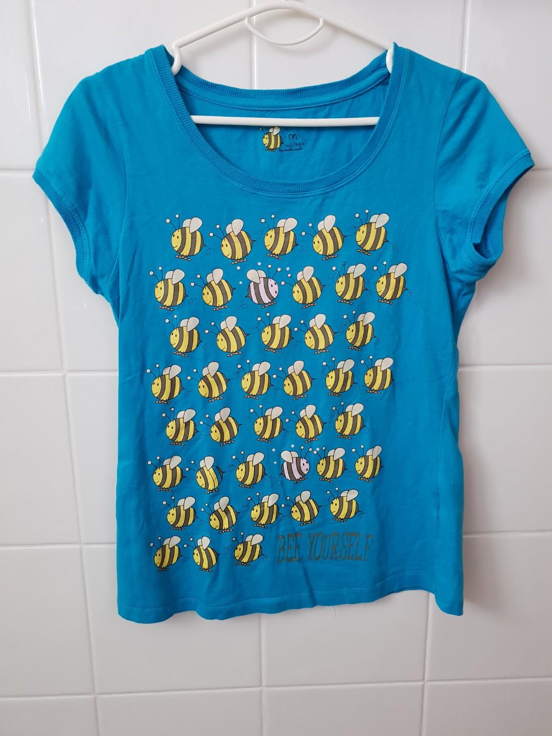 bee yourself t shirt h&m