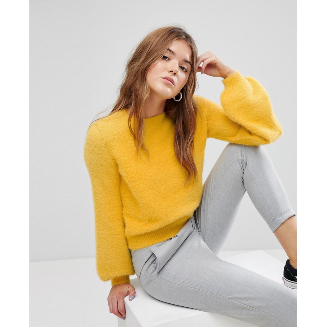 Bershka fluffy jumper outlet