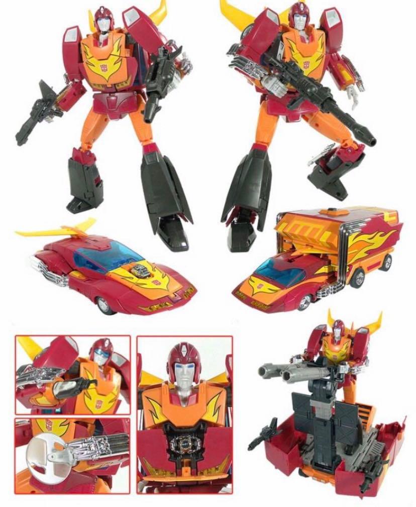 Bib Transformers Hot Rodimus Convoy Mp 09 Mp09 Mp9 Takara Tomy Hobbies Toys Toys Games On Carousell