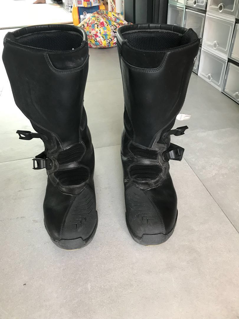 BMW Gravel Geotex Riding Boots, Motorcycles, Motorcycle Apparel on ...