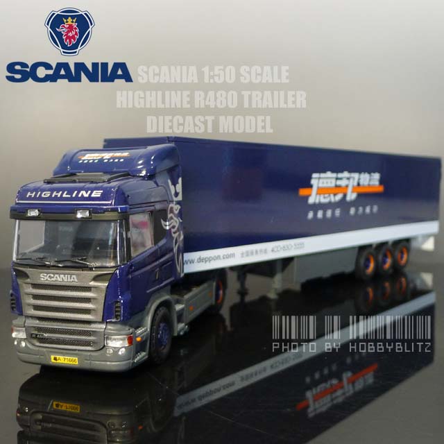 scania diecast model trucks