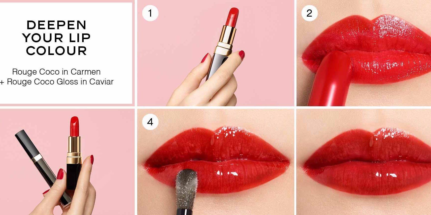chanel rouge lipstick carmen｜TikTok Search