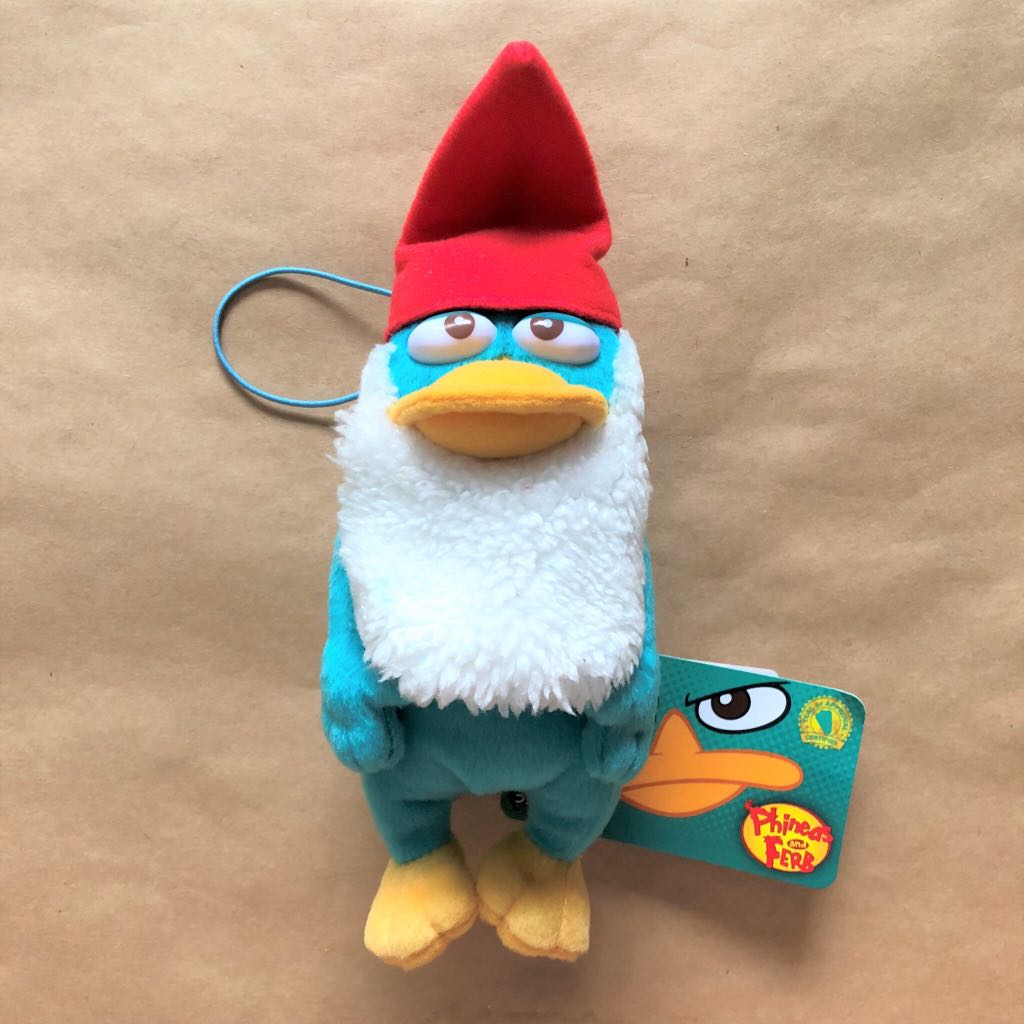 perry the platypus soft toy