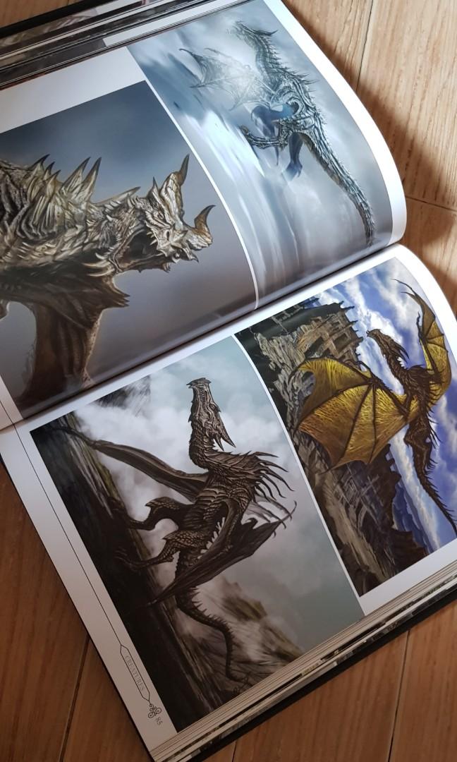 Elder scrolls Skyrim Art book, Video Gaming, Gaming Accessories