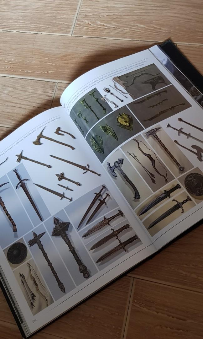 Elder scrolls Skyrim Art book, Video Gaming, Gaming Accessories