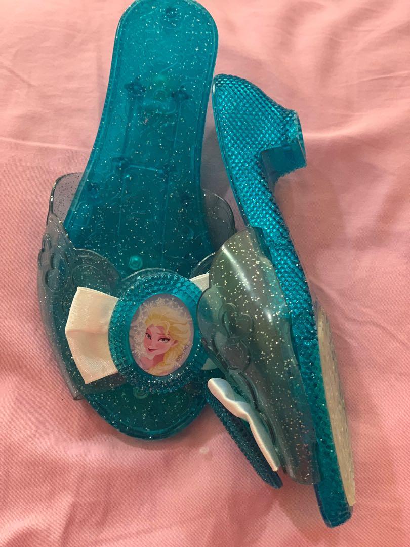 Elsa glass 2025 slippers