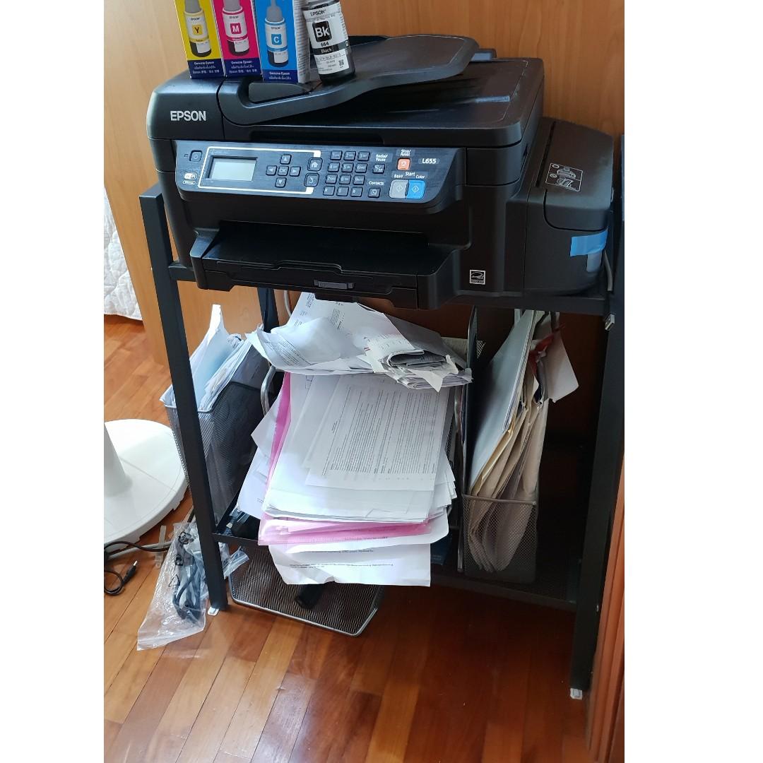 EPSON L655 printer (support DOUBLESided printing), scanner, copier