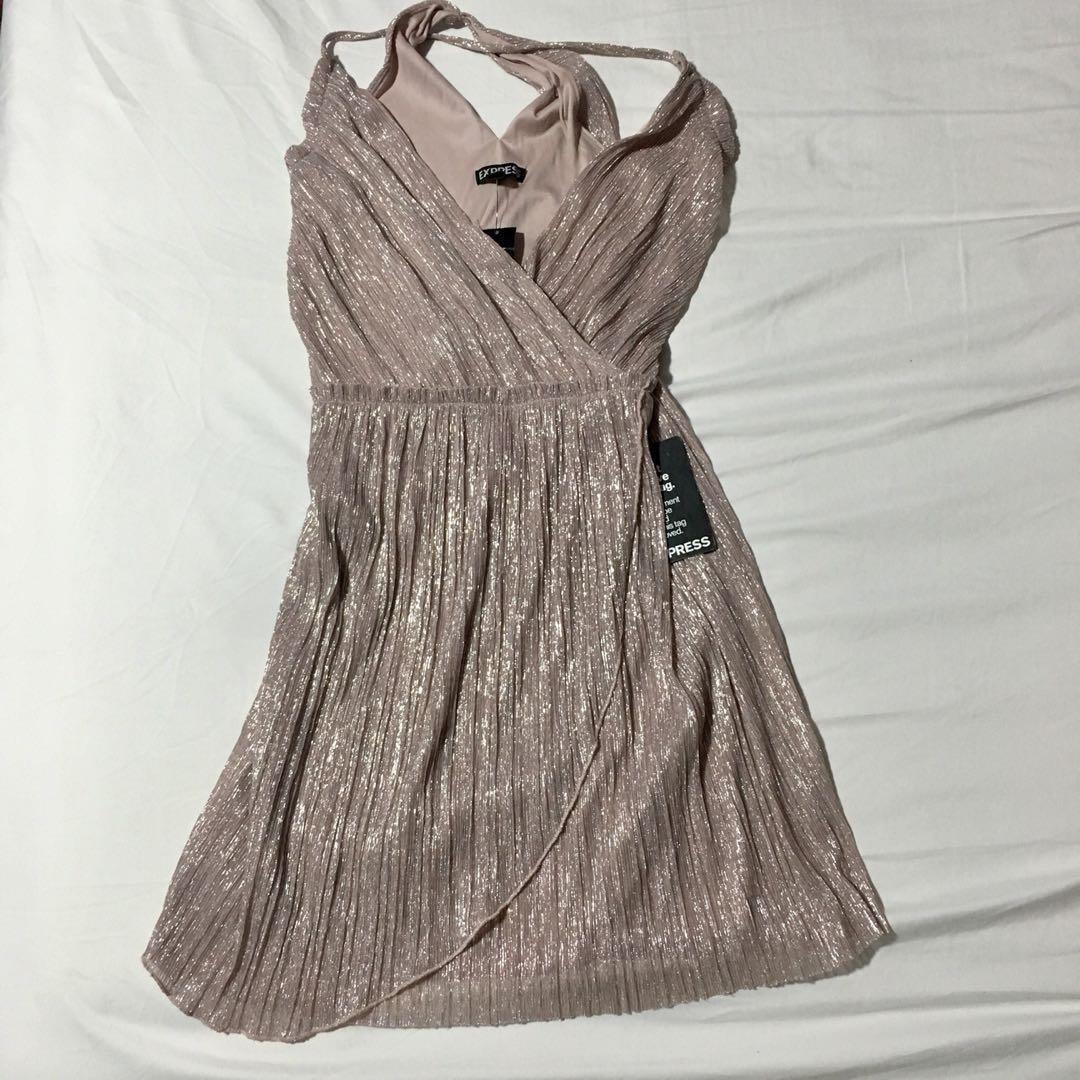 EXPRESS Rose Gold Dress