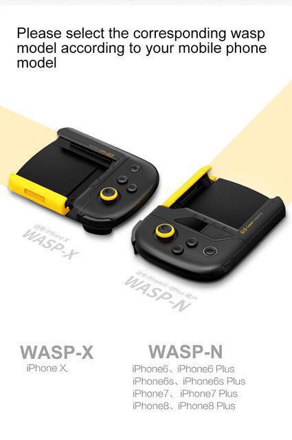 flydigi wasp controller for iphone 6 8 for pubg fortnite mobile phones tablets mobile tablet accessories mobile accessories on carousell - iphone fortnite controller