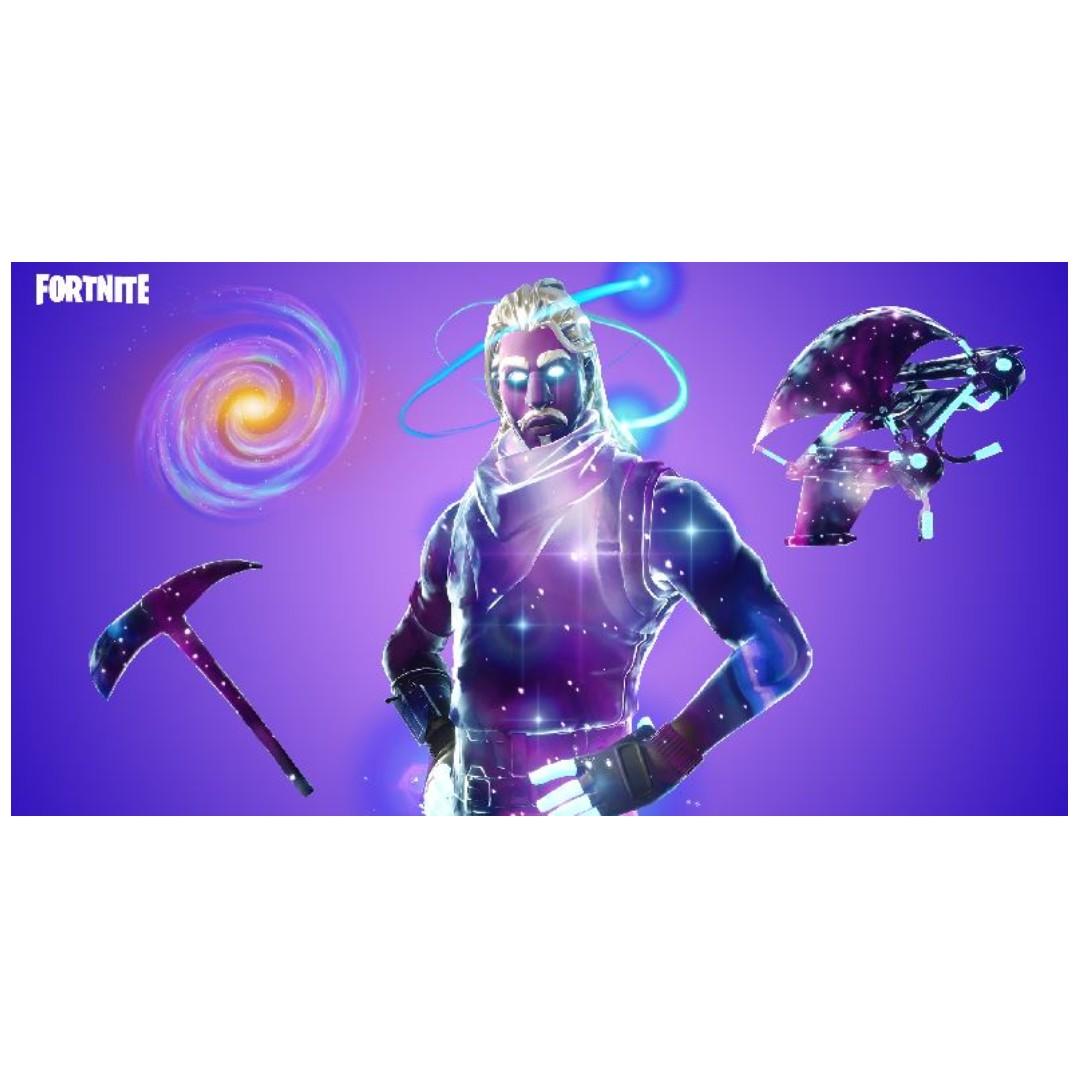 Fortnite Galaxy Skin Set Toys Games Video Gaming Video Games On Carousell