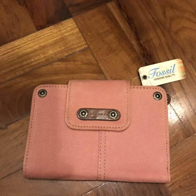 Fossil Fabric Purse Women s Fashion Bags Wallets Purses Pouches on Carousell