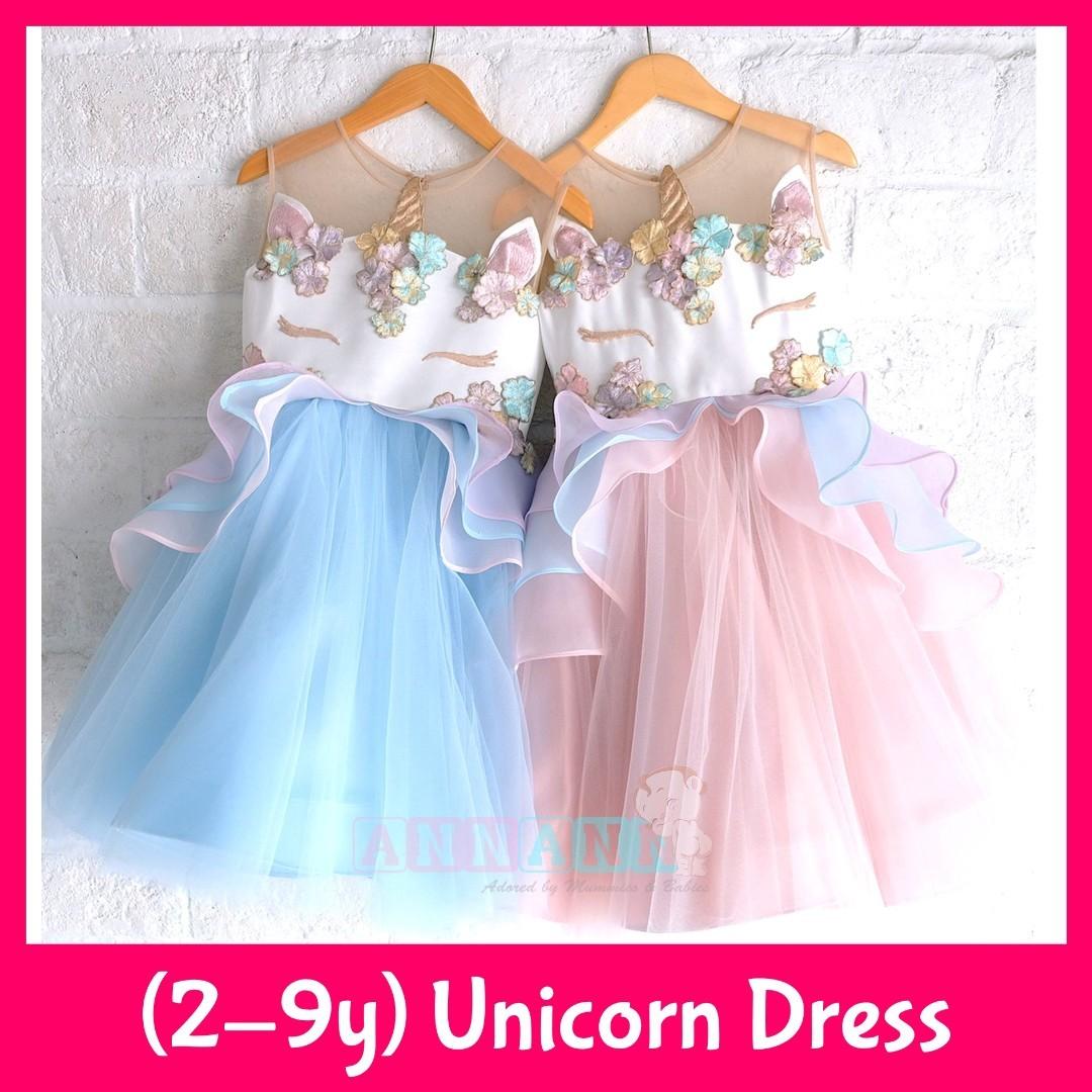 Free Delivery 3 Colours Sizes For 2 10 Years Old Unicorn