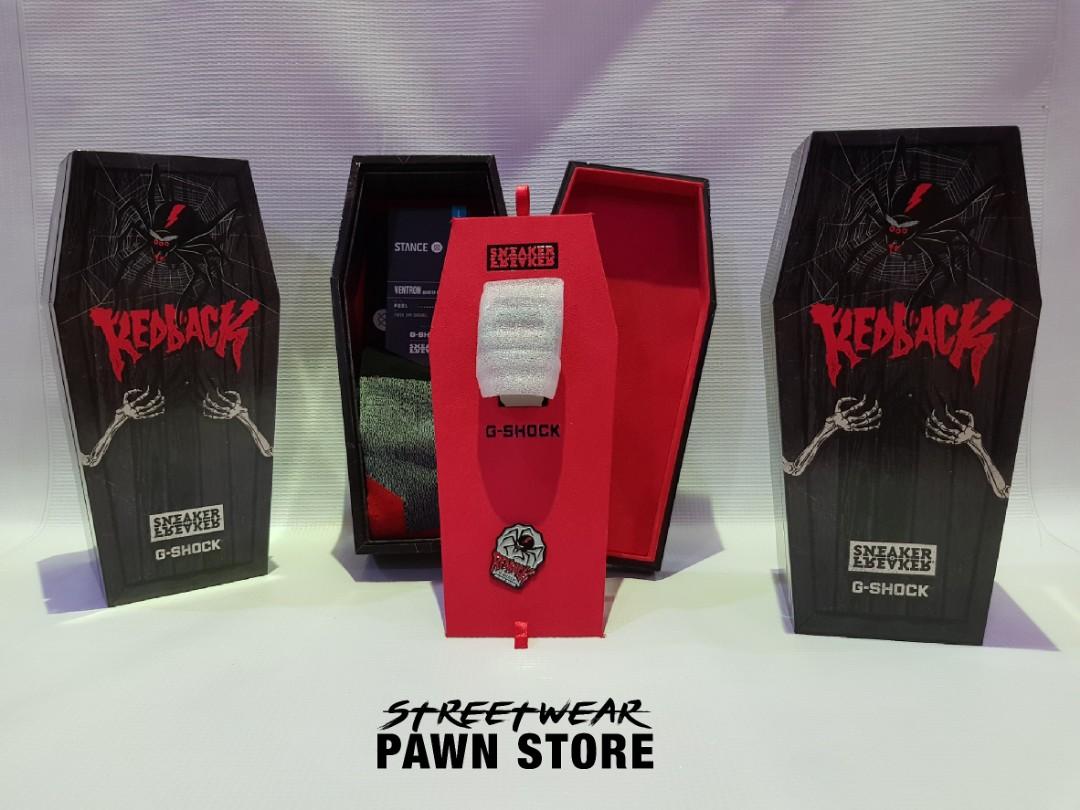 G Shock x Sneaker Freaker DW 5700 Mobile Phones Gadgets Wearables Smart Watches on Carousell